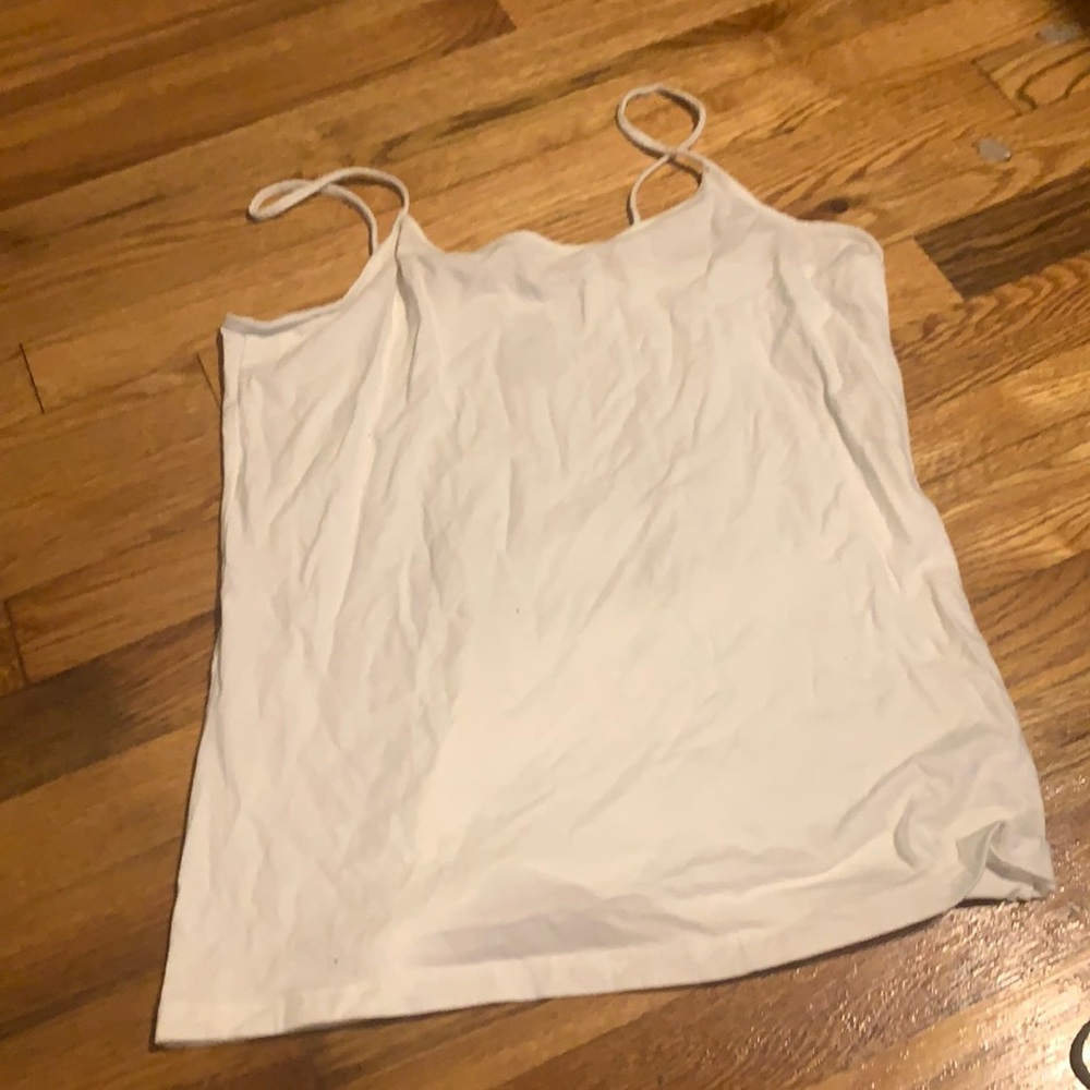 White tank top